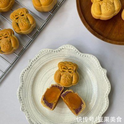 好看又好吃的福袋月饼