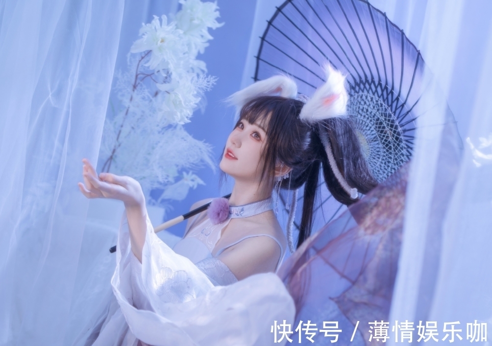 cos|《斗罗大陆》联动大掌柜,高颜值美女穿汉服COS小舞,效果绝了