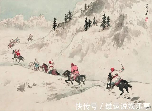 关山月@岭南画派不只画南方的花花草草也有北方的山山水水