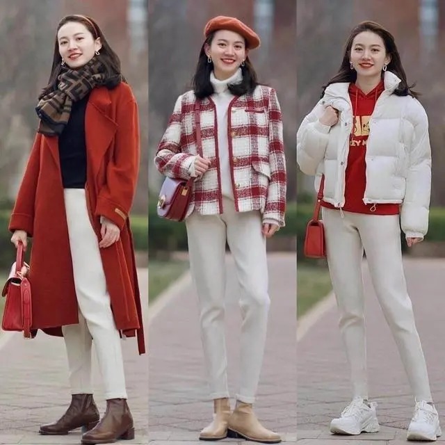 优雅感 优雅女人的衣柜里少不了一条“牛奶裤”,好看又好穿