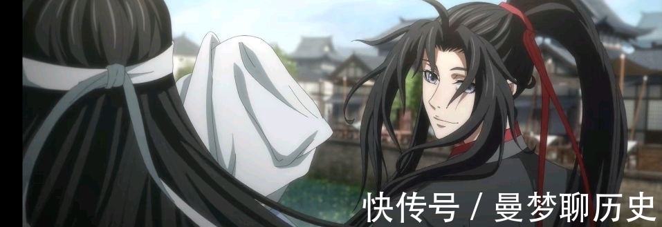 蓝曦臣|魔道祖师,官微又发糖,扯抹额,醉酒名场面还原,忘羡好甜