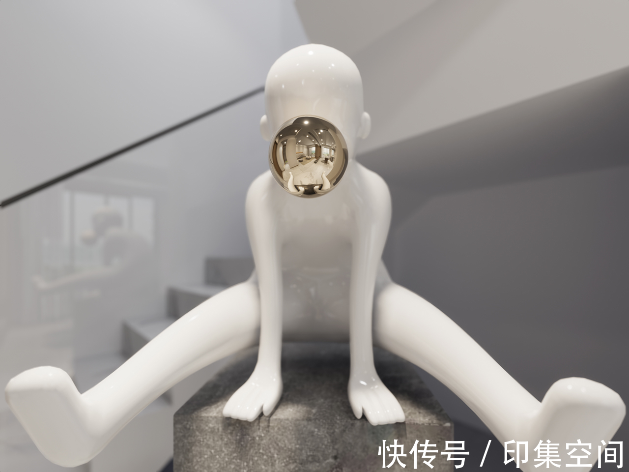 电视墙|极简+悬空电视墙,营造大平层空间感