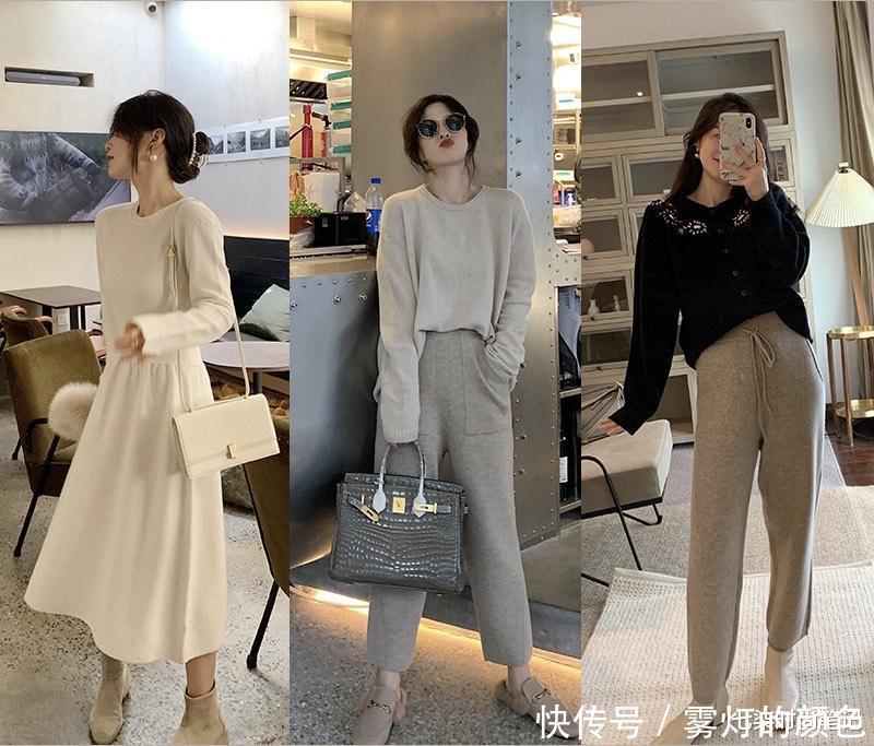 内搭|入冬后怎么穿27套轻熟气质穿搭,拯救你的换季穿衣慌