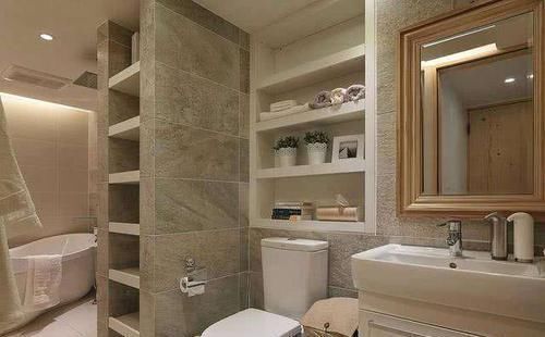 有钱人|卫生间不要装置物架，头次见有钱人做这种收纳，不得不夸太聪明了