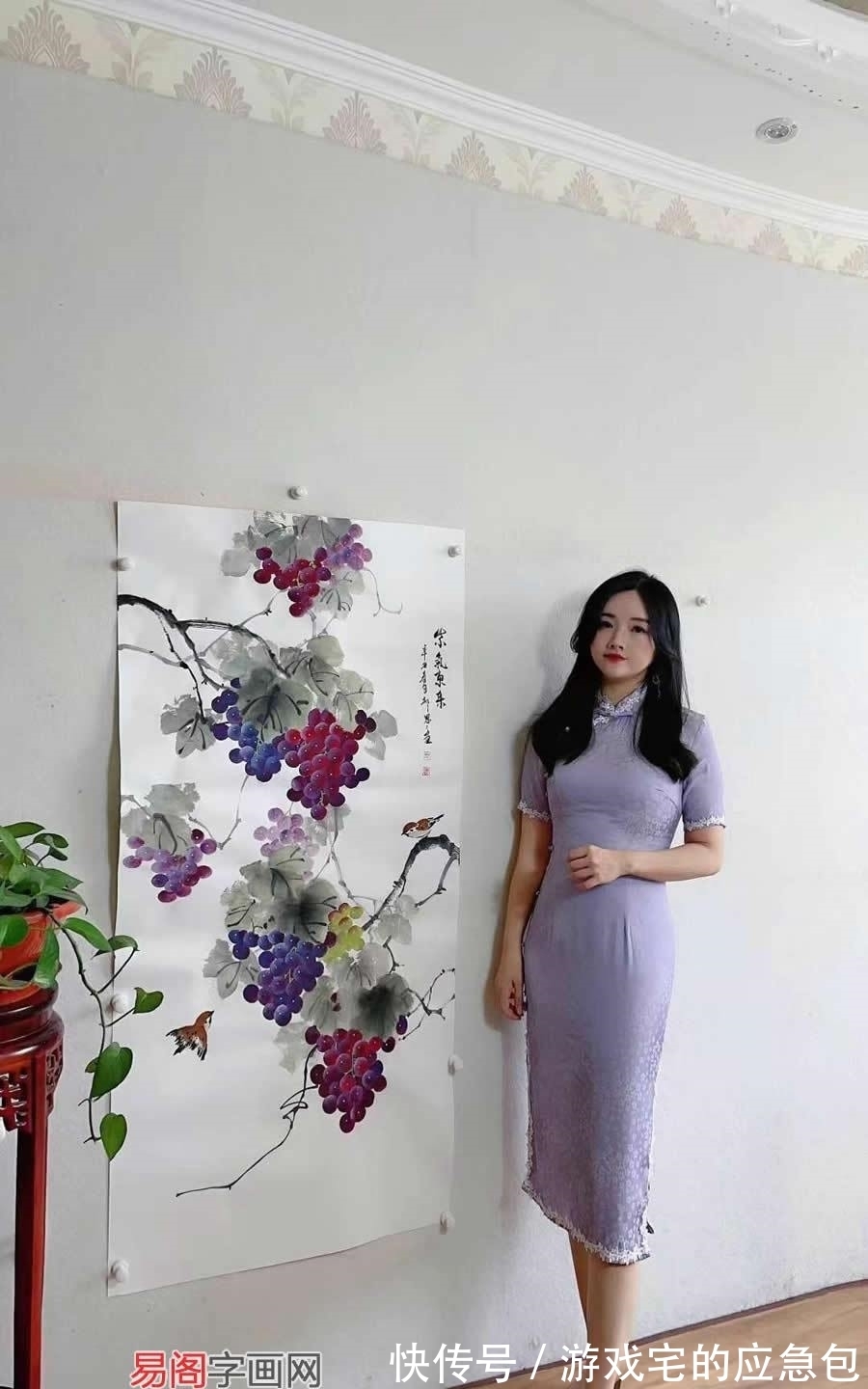 美女@郝思思 一位有颜值偏要靠才华的美女画家