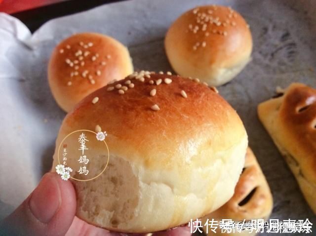 好吃|自从学会了做面包，再也不出去买了，没面包机也能做好吃的面包