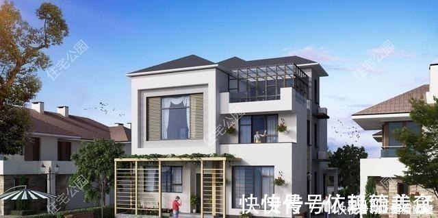 别墅|3套小面积、人人都能盖的农村小别墅设计,哪种最美!