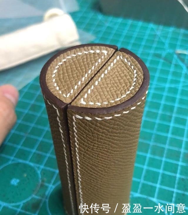 驹缝法 匡乐分享做一枚口红套让我学会了驹缝法!