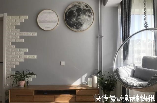 电视背景墙|通风半年,过几天搬新家,全屋真漂亮,飘窗改柜子真实用,晒晒!