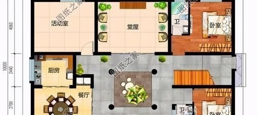 洗衣房|这三款农村四合院设计图让不少城里人羡慕,父母看了也欢喜