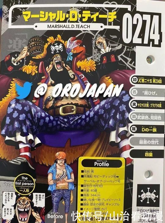 海贼王|海贼王官方情报：罗杰的佩刀名为艾斯，小马哥悬赏金13亿，太少了