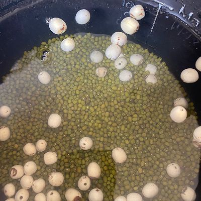 绿豆|绿豆莲子百粒圆