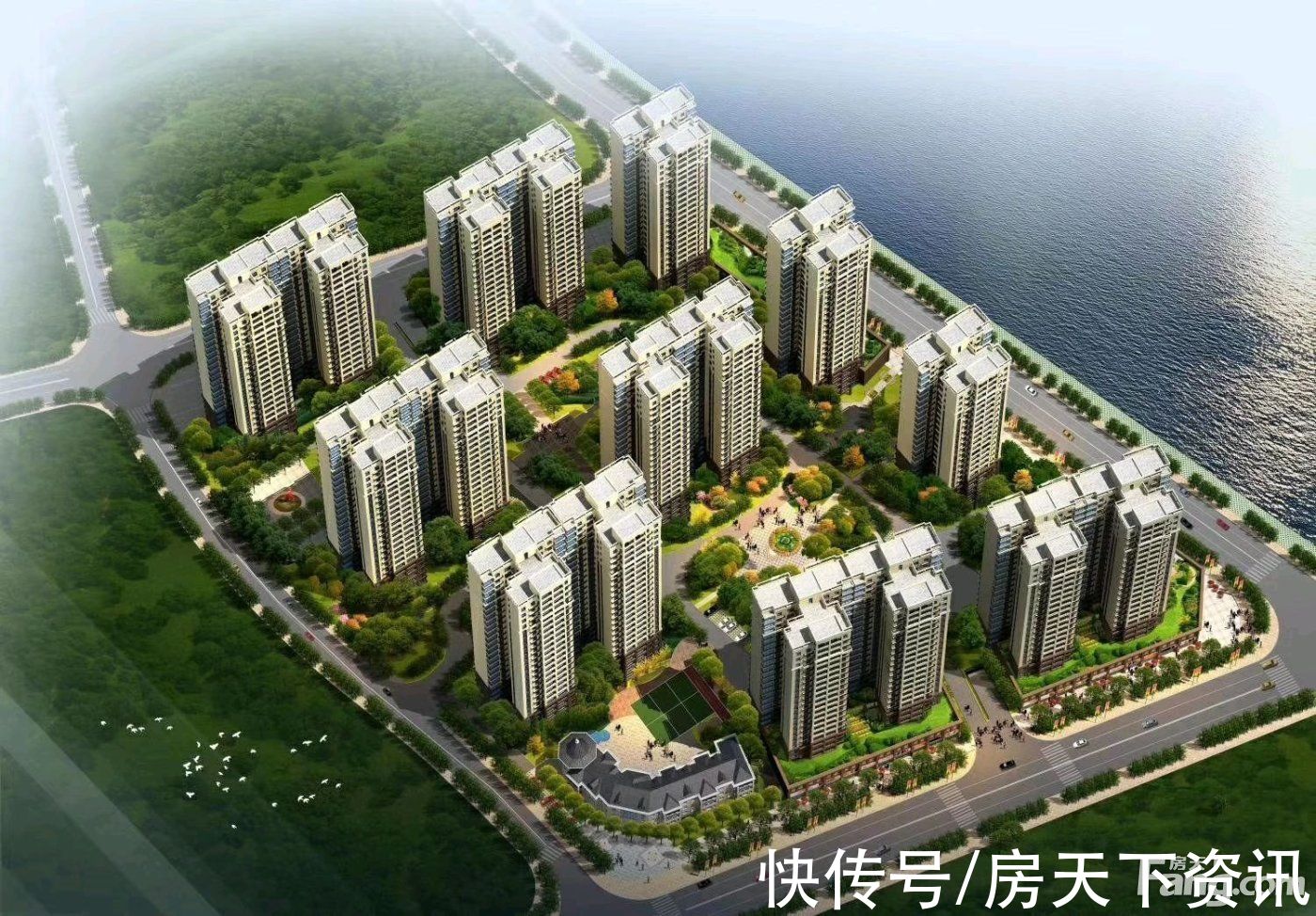 美图|耒阳水东江街道高分楼盘的最新现场美图,速来围观