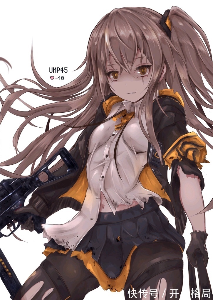 同人图|少女前线UMP45同人图(好多图被吞了…)