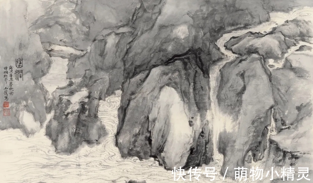 山水画!才女|苏小佳,一个有诗意的青年山水画创作者