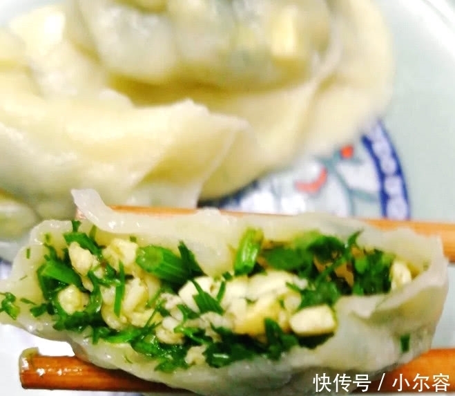 茴香馅|婆婆用此菜包饺子,隔一周吃一次,补水又刮油,冬天常吃长颜值