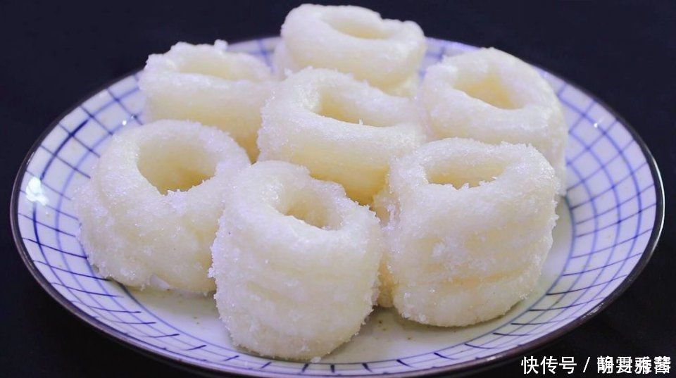 白糖和糯米粉还能这么吃，第一次吃就吃上瘾了，外酥里糯