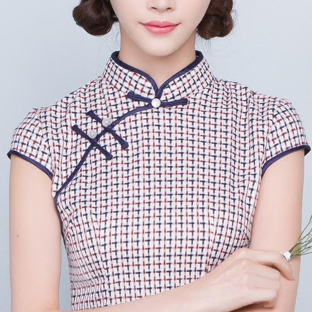 版型|中国式独有的改良式旗袍连衣裙,优雅高贵感受民国风情