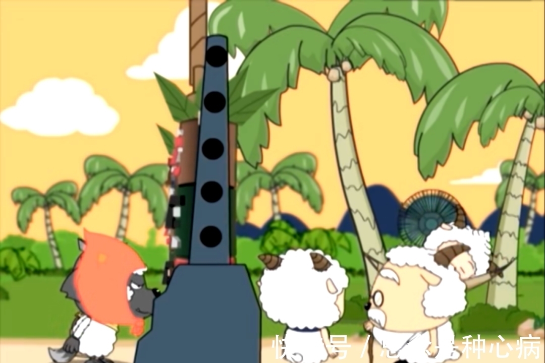 灰太狼|喜羊羊与灰太狼中最初喜欢玩的一个梗，蜗牛是慢羊羊永远的对手