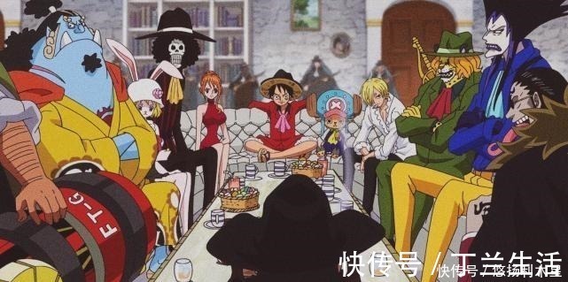 草帽海贼团|海贼王身穿“传统和服”的草帽海贼团,索隆从头“绿”到脚真帅