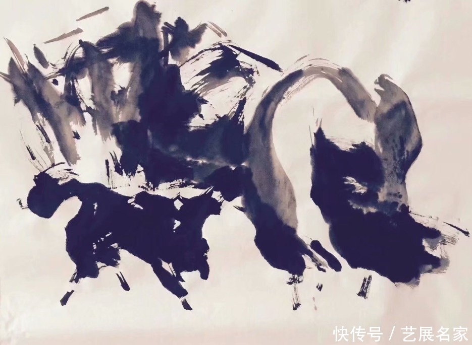 欣赏|【艺展中国】吴·斯日古楞绘画作品欣赏