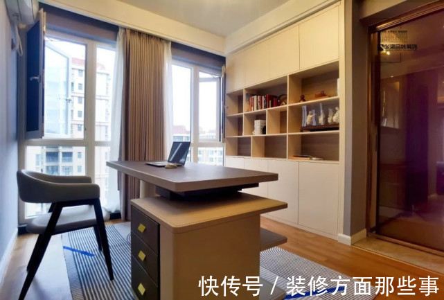 背景墙|160㎡现代轻奢设计新家,维克胡桃+皓月白搭配,为家升温不少