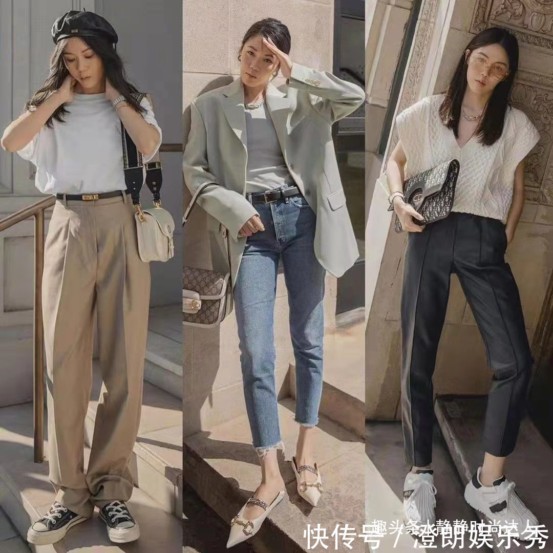 西装裤|日常搭配不要太浮夸!时尚大气简单最合适,这么穿舒适感满分