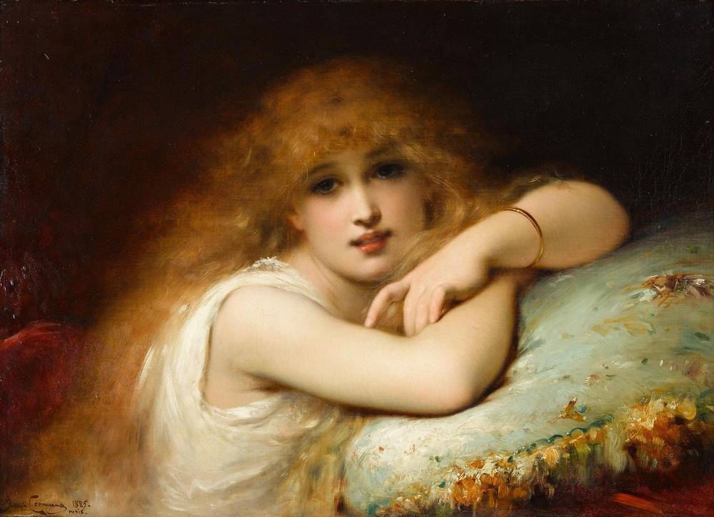 画家&比利时画家?约瑟夫·库曼斯笔下的美女,太迷人!