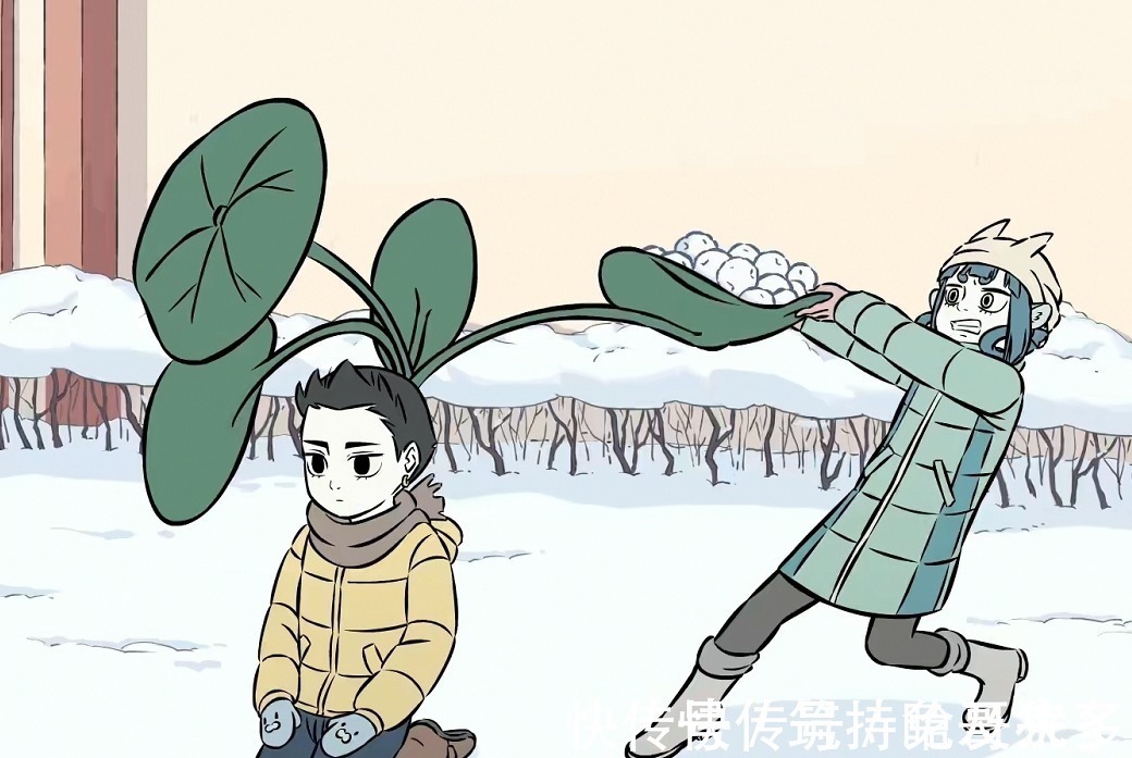 大士|非人哉:神仙們打雪仗各顯神通,哪吒變身荷葉射手