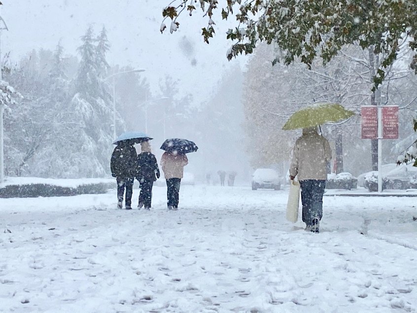 冬雪|山传初雪，许你一场深情共白头