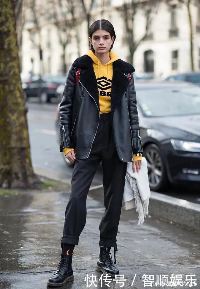 气质|15套马丁靴穿搭示范!照着穿就对了,时髦又气质