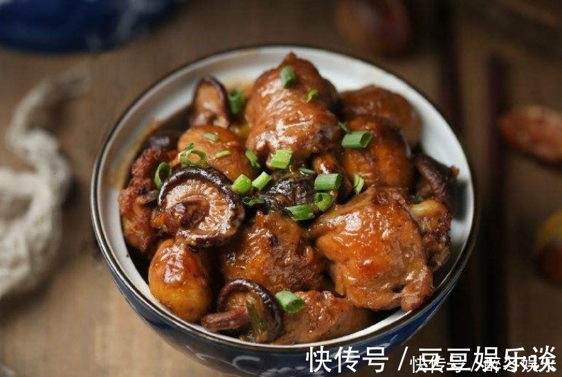 香菇焖鸡|有时间多给孩子做的一道营养食物，孩子常吃养胃，又长大个子
