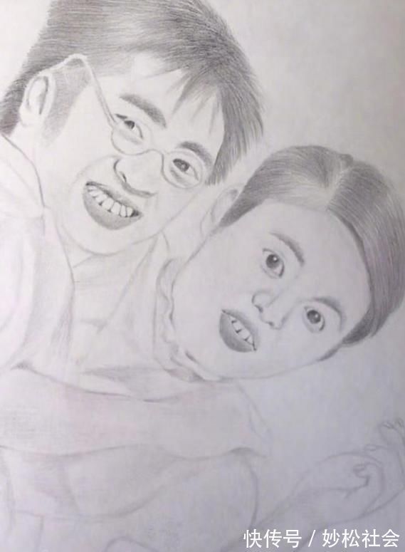 素描@美术学渣笔下的“明星素描”，画面一言难尽，学霸看后捧腹大笑