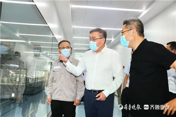 制药|济南市历城区委书记张军到齐鲁制药生物医药产业园调研