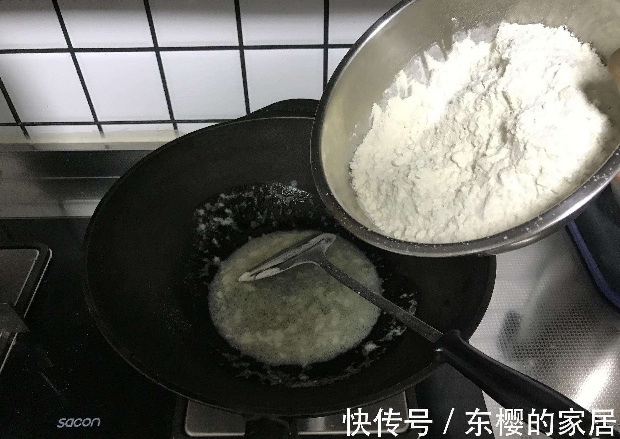 家有面粉就能做，一次多做一些，营养全面又好喝，随吃随取真省事