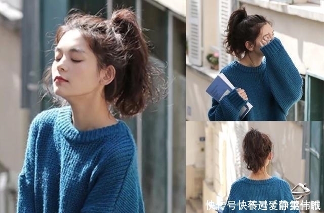 别只会扎马尾了,2018最流行的4款“懒人全扎发”,太好看了