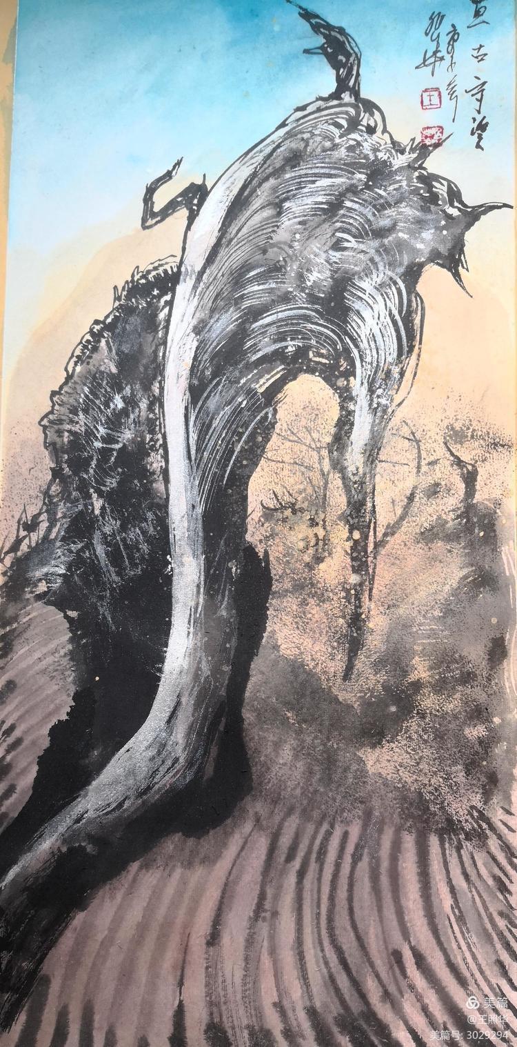 王照华|追求艺术真谛,王照华《大美胡杨》新篇