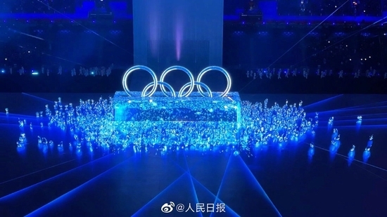 五环|好美! 14年后鸟巢再次升起五环
