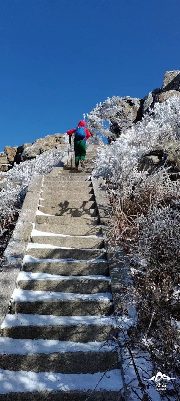 第一场雪|首秀大片来袭！崂山，下雪啦