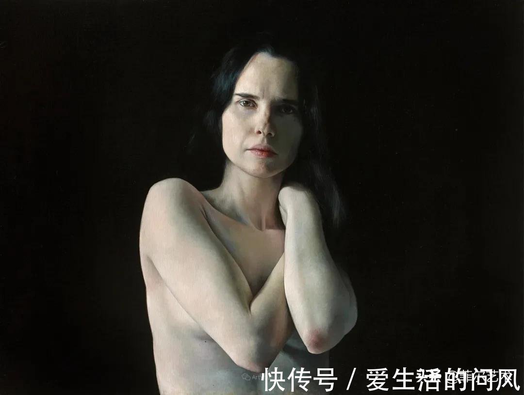 安妮·@法国画家安妮·罗达超高清、超写实人物油画作品欣赏