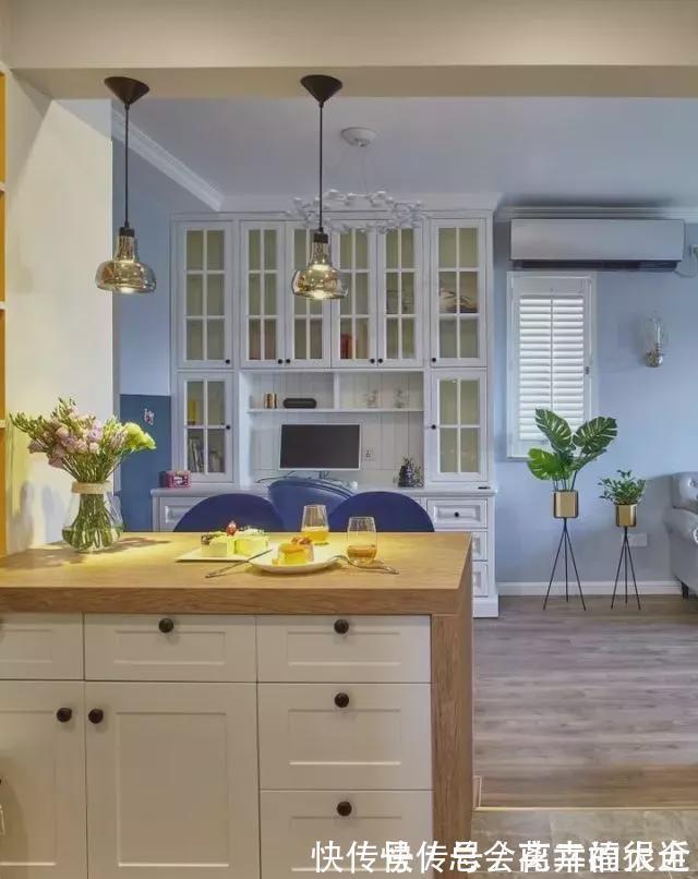 柜子|70平米小户型，全屋简洁清爽又雅致，到处都打满了柜子，储物超强