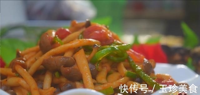 天健|番茄炒海鲜菇最好吃的做法,简单美味又健康,看看你喜欢吃不?