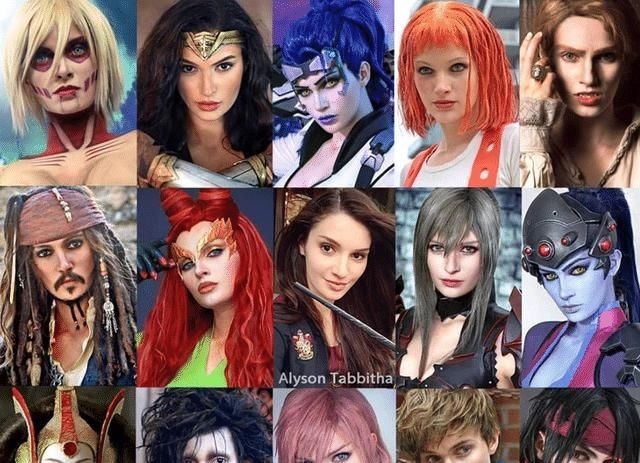 黑寡妇|现代魔形女,Cos界奇才Alyson,不仅还原了动漫,电影也被拿下