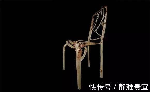 椅子|头一次见这样子的家具，全身上下没有一颗螺丝，生产一把要10年