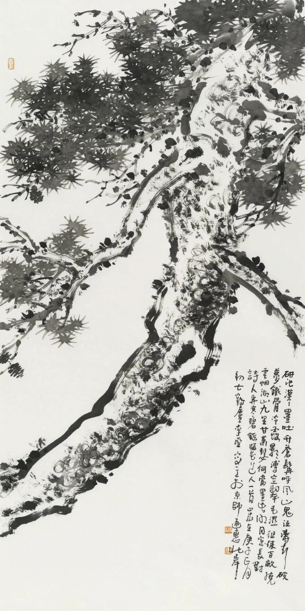 造型|严谨!绘画构图严谨,造型准确,用笔干净利索,一派祥和之风