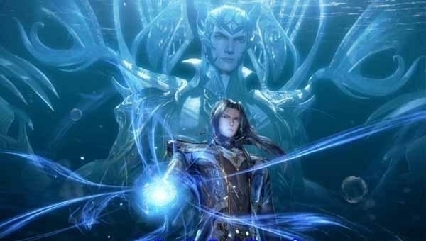 唐三|斗罗大陆:三大神子和真神同框,海神和唐三像父子,比比东太可怕