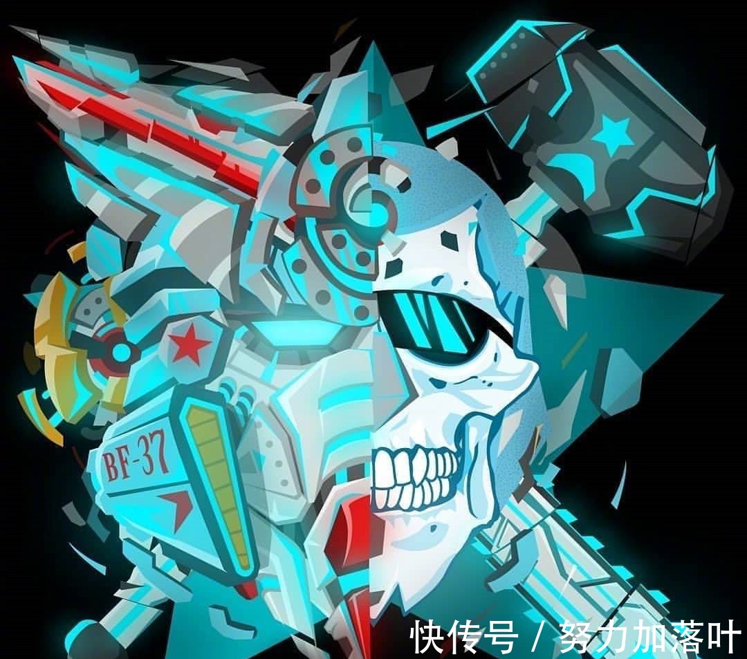 路飞|当海贼王遇到“赛博朋克”风格,你能猜出几个角色大多数都不对