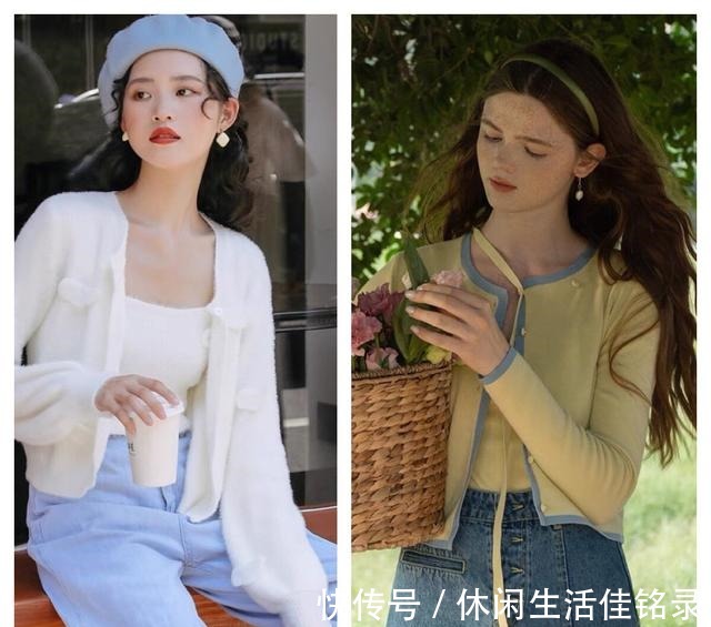 撞色 早秋夏末不知道如何搭配针织衫才是正确打开方式,轻松打造气质!