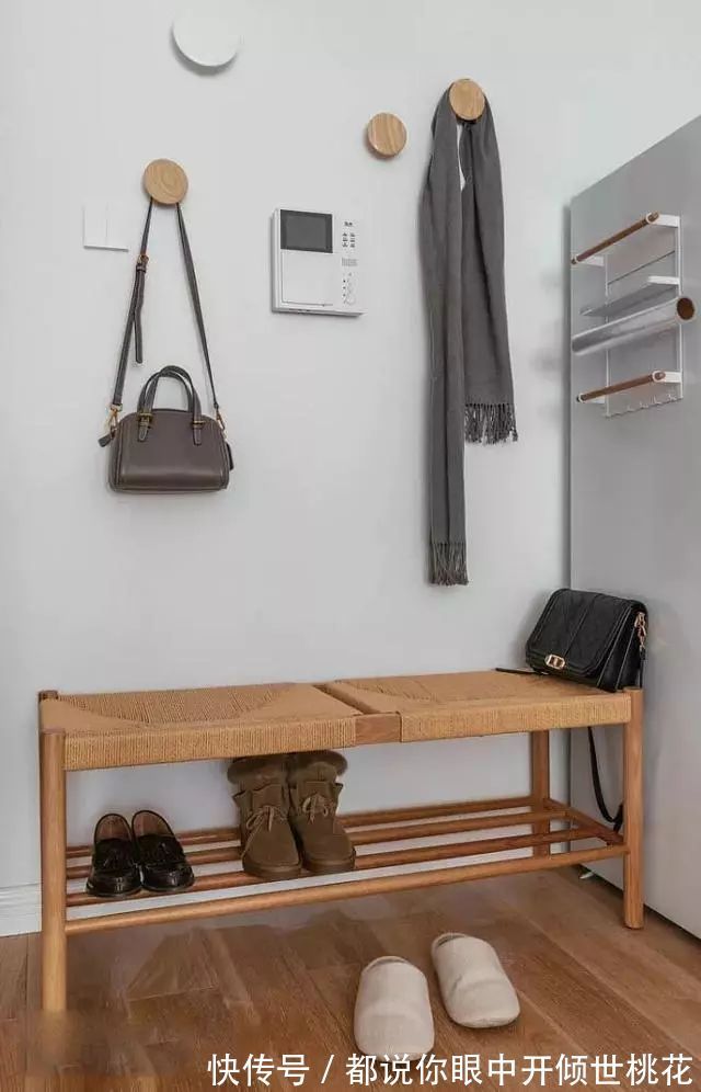 鞋凳|小户型玄关这样设计,收纳美观两不误!小空间也要精心设计!