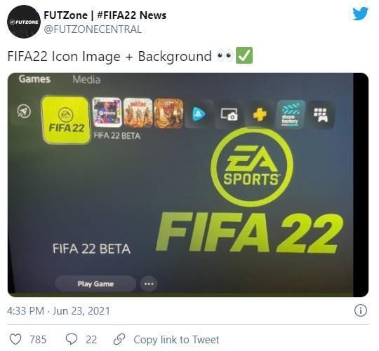 fifa22|《FIFA22》测试因泄露被EA终止 玩法和图标已流出